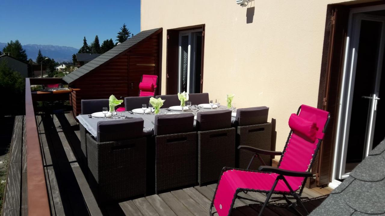 Residence Campredon - Decoration Typique - 25M2 De Terrasse Amenagee Plein Sud Avec Vue Panoramique - Internet - Jardin - Parking - Navette - Linge Et Menage En Options Payantes Font-Romeu-Odeillo-Via Kültér fotó
